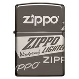 Zippo Upaljač Black Ice Logo 360 | ePonuda.com
