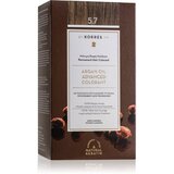 Korres Argan Oil trajna boja za kosu s arganovim uljem nijansa 5.7 Chocolate Cijene
