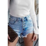 Beloved Kawai jeans kratke hlače modre cene