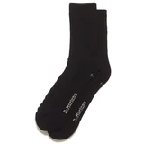 Najlonke / Samostoječe nogavice Double Doc Sock Črna