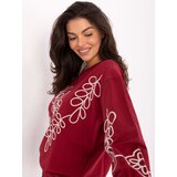 RELEVANCE Blouse-RV-BZ-A175.02-burgundy | Shoptok.si