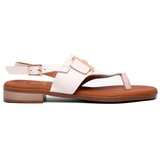 Oh My Sandals Sandali & Odprti čevlji NATIKAČI 5860 Bela Cene