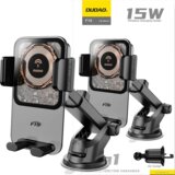 Dudao AVTODRŽALO F19 Z INDUKCIJSKIM POLNILCEM 15W ZA TELEFONE ČRNO, (21834986) | Shoptok.si