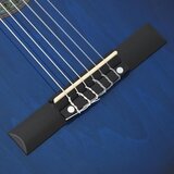  Klasična gitara Western s ujednačivačem i 6 žica plava | shoptok.hr