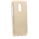  Gumijasti / gel etui Mercury i-Jelly Metal Case za Xiaomi Redmi 5 Plus - zlati Cene