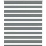 vidaXL Zebra senčilo temno sivo 130x150 cm tkanina širina 125,9 cm, (22046650) | Shoptok.si