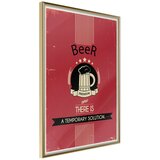  Poster - Temporary Solution 40x60 | shoptok.hr