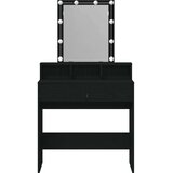  Toaletni stolić Crni hrast 80 x 41 x 144.5 cm Konstruirano drvo | Eponuda.com