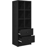  Highboard s ladicama Crni hrast 45,5 x 34 x 127 cm | Eponuda.com
