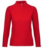  MAJICA DUGI RUKAVI POLO B&C ID.001 LSL/WOMEN 180G CRVENA XS | shoptok.hr