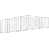  Lučne gabionske košare 6 kom 400x30x80/100 cm pocinčano željezo | shoptok.hr