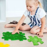 Muffik mini dinozavrski element za senzorično ortopedsko preprogo - limeta | Shoptok.si