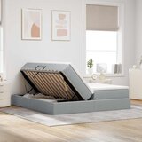  s madracem i skladištem Svijetlo siva 200 x 200 cm | shoptok.hr
