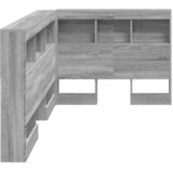  Skladišno uzglavlje Siva Sonoma 80 cm Konstruirano drvo | shoptok.hr