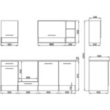 MID.YOU KUHINJSKI BLOK BREZ APARATOV | Shoptok.si