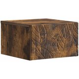 vidaXL Stenski nočni omarici Dimljen hrast 49 x 34,5 x 20 cm, (5000247385) | Shoptok.si