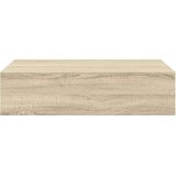  Zidna polica s ladicom boja hrasta 40 x 23,5 x 10 cm MDF | Eponuda.com