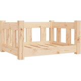  Krevet za pse 55,5 x 45,5 x 28 cm od masivne borovine | shoptok.hr