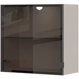 viseća komoda VK60-1AL/OP - Kolekcija Opera - Kašmir mat lak/AL Ram kašmir - 60x57x29cm