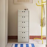 Teulat Kremno bela omarica 40x118x40 cm Wally – | Shoptok.si
