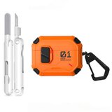 INF Magnetni zaščitni etui s 360° vrtljivim stojalom za AirPods Pro 2 Orange, (5000323470) | Shoptok.si