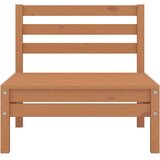  Srednja vrtna sofa smeđa boja meda od masivne borovine | shoptok.hr