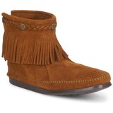 Minnetonka Polškornji HI TOP BACK ZIP BOOT Kostanjeva Cene