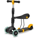 Janshop Trikolesni skiro Ricokids Cubi - črno-oranžen, (21634702) | Shoptok.si