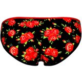 Frogies Women's panties Black Red Rose | Shoptok.si