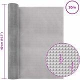 Mrežna tkanina 40 x 2000 cm 60 Mesh Nehrđajući čelik 201 | Eponuda.com