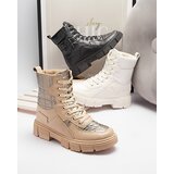 Resti Light brown women's uninsulated bagger boots Qertera- Footwear | ePonuda.com