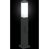  Stupić s utičnicom 50 cm Crna IP44 | shoptok.hr