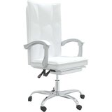  Pisarniški stol belo umetno usnje | Shoptok.si