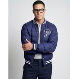 Polo Ralph Lauren BOMBER MATELASSE EN PLUME Tamno plava | shoptok.hr