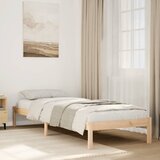 vidaXL Dugi okvir kreveta bez madraca bijeli 80x220 cm od borovine Cijene