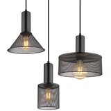 Globo 15648-6H - visilica na sajli jedd 6xE27/60W/230V crna | Eponuda.com