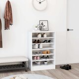 Ormarić za cipele bijeli 60 x 35 x 92 cm od iverice | shoptok.hr