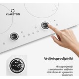 Klarstein Indukcijska kuhalna plošča Neotouch | Moderna in zmogljiva | 4 kuhalne cone | 9 nivojev | 7200 W | 60 cm | Shoptok.si