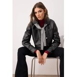 TRENDYOLMILLA ženska jakna model Twoaw26Mo00086, crna Cene