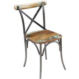 Furnova Jedilni stoli 2 kosa trden predelan les, (21928947) | Shoptok.si