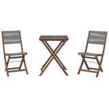 Bessagi Garden Set Za Balkon Effie, Siva, 3-Delno | Shoptok.si