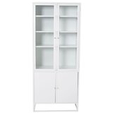 Venture Home vitrina Bakal 41 × 190 × 80 cm, bijela | shoptok.hr