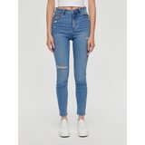 House - Skinny traperice visoka struka - Plava Cijene