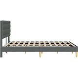  Okvir za krevet Tamnosiva 140 x 190 cm Tkanina - Tamnosiva 140 x 190 cm | shoptok.hr