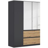 Rauch Möbel omara s klasičnimi vrati, siva, hrast artisan | Shoptok.si