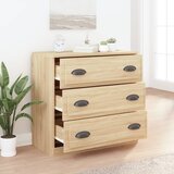  Komoda boja hrasta sonome 70x35,5x67,5 cm konstruirano drvo | Eponuda.com