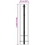  Vreće s pijeskom 100 pcs Tamnozelena 100 x 25 cm HDPE | shoptok.hr