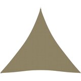 vidaXL Senčno jadro oksford blago trikotno 4,5x4,5x4,5 m bež, (20729316) | Shoptok.si