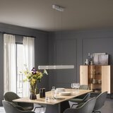 SCHÖNER WOHNEN 12577-16 - LED viseća lampa na sajli ADRIANA, prigušiva, 2xLED/24W/230V, bela | Eponuda.com