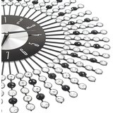  Zidni sat metalni 43 cm crni | Eponuda.com